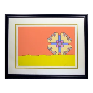 Peter Max "Horizon Enigma" Hand Signed Serigraph Pop Art 1971