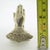 1970s Vintage Italian Handmade Genuine Silver Figural Hand Desk Memo Clip From Florence For Sale - Image 14 of 14