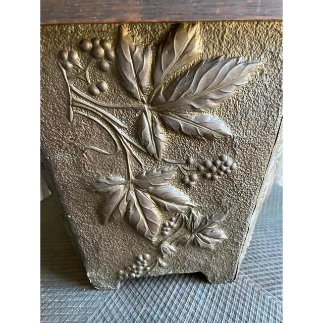 Mid-Century Modern Column Cache Pot in Copper, Set of 2 For Sale - Image 3 of 11