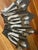 Vintage 1980s Jean-Marie Patois "Esotismo" Flatware Set - Service for 4 With Original Signed Pouches - 12 pcs For Sale - Image 11 of 11