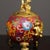 Vintage Cloisonne Enamel Incense Burner – 6.1" Gilt Lion Censer With Floral Motif For Sale - Image 4 of 9