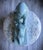 Late 20th Century Haeger Pottery Sage Seafoam Green Mother & Child Statue For Sale - Image 11 of 12