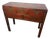 Antique Chinese Red Lacquer Console Table For Sale