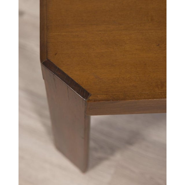 Vintage Walnut Coffee Table, Italy, 1960s For Sale - Image 6 of 11