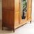 Large Art Nouveau 3-Door Wardrobe in Oak with Oval Mirror For Sale - Image 18 of 18