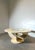 Glass Vintage Travertine Coffee Table with Glass Centre For Sale - Image 7 of 7