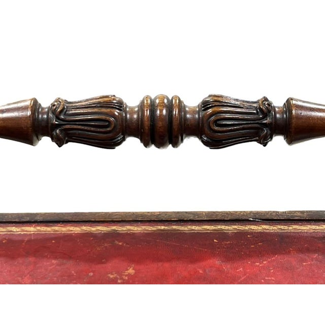 Antique English Bed Steps, Commode. Side Table For Sale - Image 11 of 15