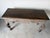 Vintage Italian Baroque Style Hand-Carved Wood Console Table With Paw Feet For Sale - Image 11 of 18
