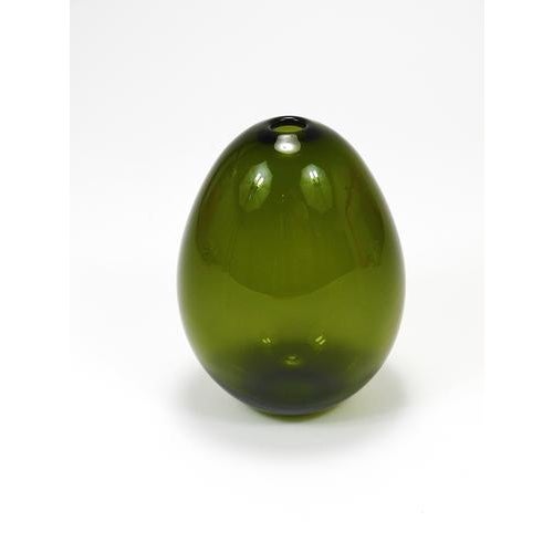 Saippuakupla Green Soap Bubble Art Glass Vase by Kaj Franck, Nuutajärvi Finland, 1958 For Sale - Image 10 of 16