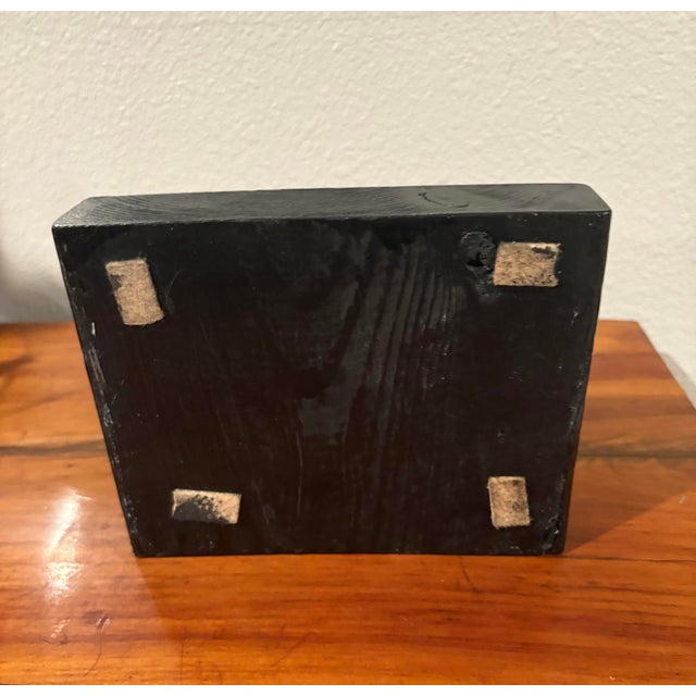 Mid-Century Modern Abstract Carrara Marble Sculpture (9.5” High) For Sale - Image 12 of 12