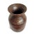 Rustic simple old wood village pot from North India. Originally used for storing water or cooking oil. Rich dark patina...