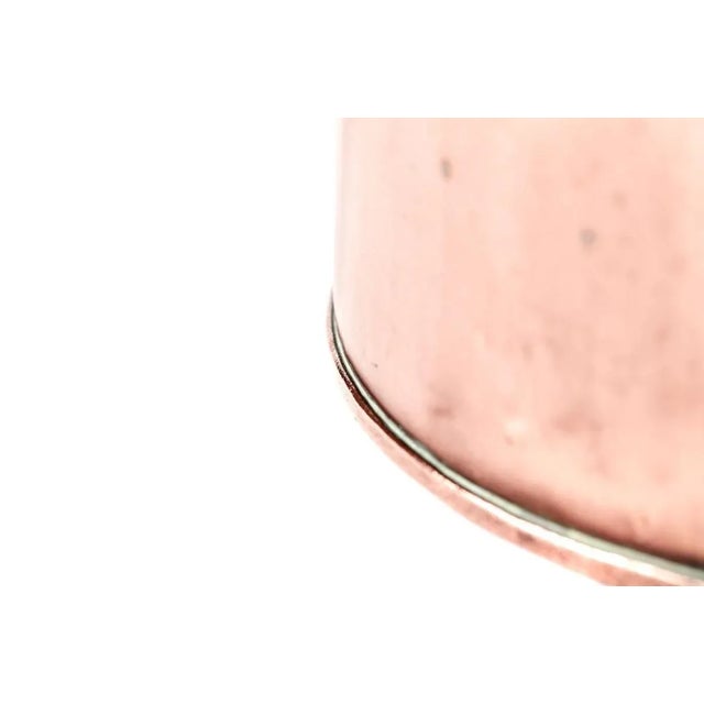 Georgian Antique Copper Saucepan For Sale - Image 3 of 9