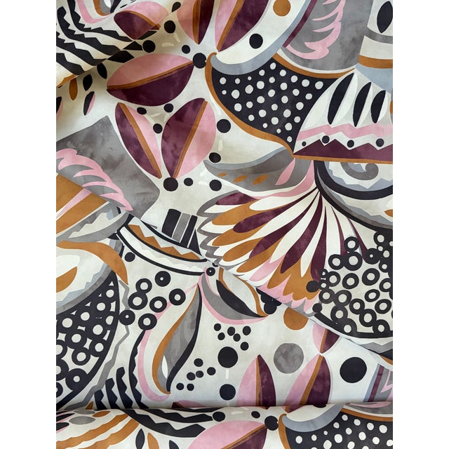 Imprimè Scaramuccia 002 Rossa by Brochier 6 1/2 Yards Fabric For Sale - Image 4 of 5