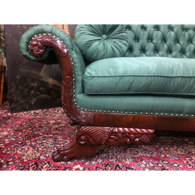 Antique Empire Sofa, 19th Century Sofa For Sale - Image 9 of 17