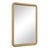 Kenneth Ludwig Chicago Atkinson Modern Brass Mirror For Sale - Image 4 of 6