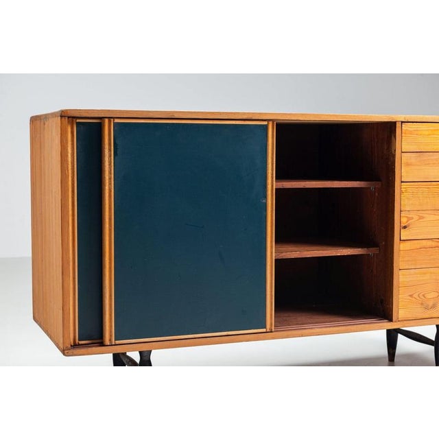 Pirkka Sideboard by Ilmari Tapiovaara for Laukaan Puu, 1940 For Sale - Image 14 of 18