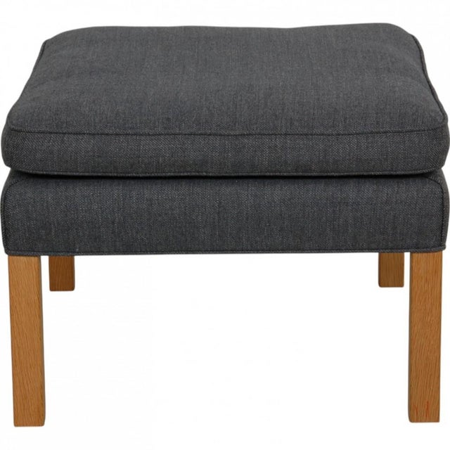 2202 Stool in Gray Fabric by Børge Mogensen For Sale - Image 13 of 13