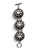 A distinctive unsigned bracelet acquired in Paris from Le Brech & Associés, where it was catalogued as Chanel. For...