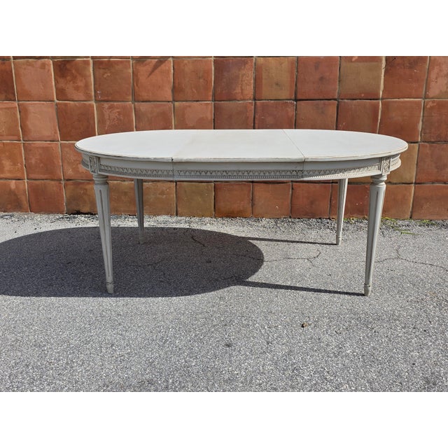 Swedish Gustavian Dining Table For Sale - Image 12 of 14