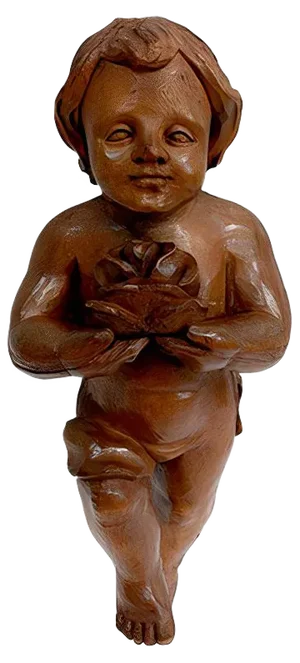 Carved Angel, Early 20th-Century