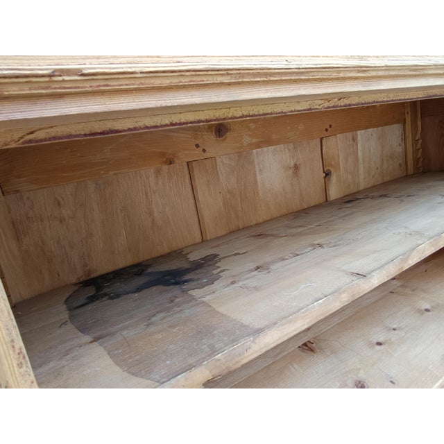 Antique Stripped Fir Wardrobe, 1890s For Sale - Image 13 of 18
