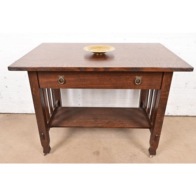 Tiffany Studios New York Bronze Doré Plate or Shallow Bowl For Sale - Image 10 of 11