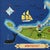 American Vintage Nantucket Island Needlepoint Map Framed Coastal Wall Art For Sale - Image 3 of 12
