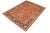 Shabby Chic Shabby Chic Ziegler Rust Blue Hand-Knotted Wool Rug - 7'9'' X 10'0'' For Sale - Image 3 of 8