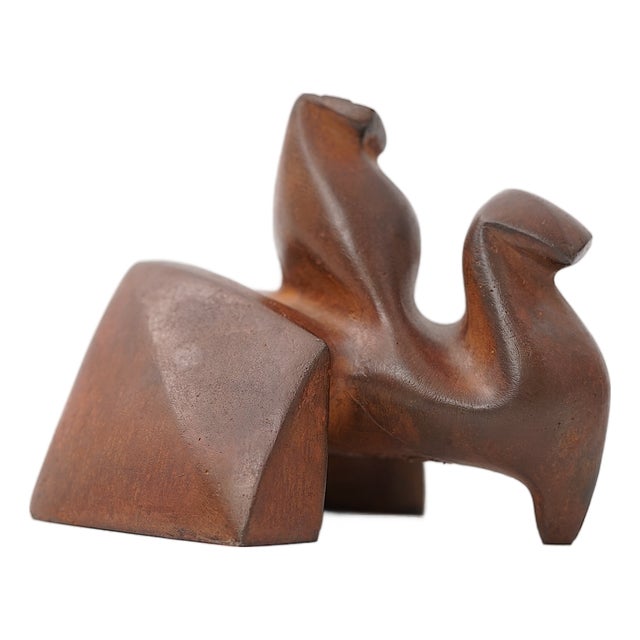 Abstract Cast Iron Zezootier & Reiter Sculpture by Gertraude Zebe, 1997 For Sale