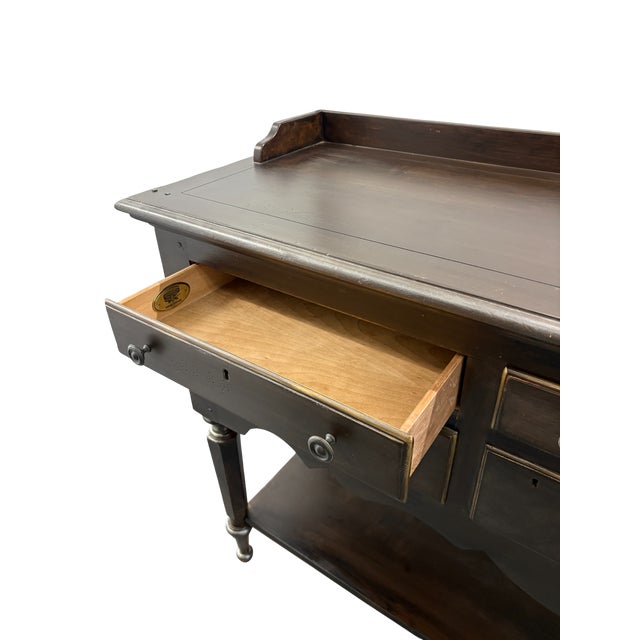 Late 20th Century Drexel Heritage Pinehurst Collection Buffet Server Credenza For Sale - Image 9 of 18
