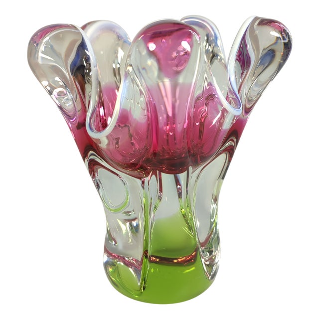 Vase by Josef Hospodka for Chřibská, 1960s For Sale