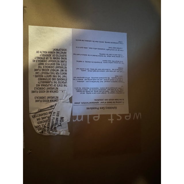 2020s West Elm Harmony Chair & a Half For Sale - Image 5 of 6