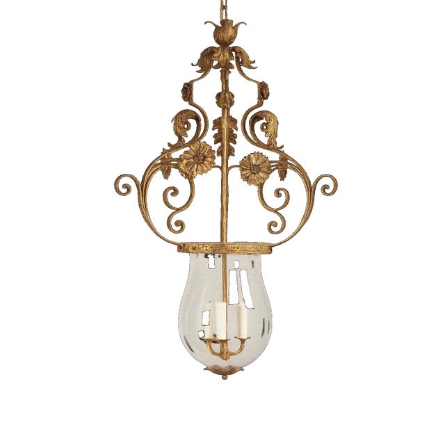 Early 21st Century Ceiling Lantern with Glass Shade by Vaughan Designs For Sale - Image 5 of 5