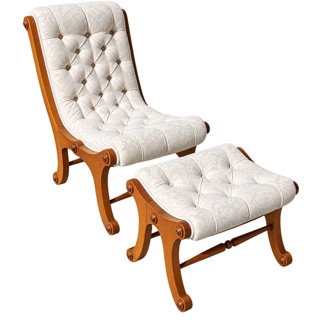 Add a touch of elegant mid-century Hollywood Regency and Asian-export flair to your home with this stunning vintage...