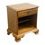 Ethan Allen Ethan Allen Heirloom Nutmeg Maple 23" Open Cabinet Nightstand 10-5306 For Sale - Image 4 of 13