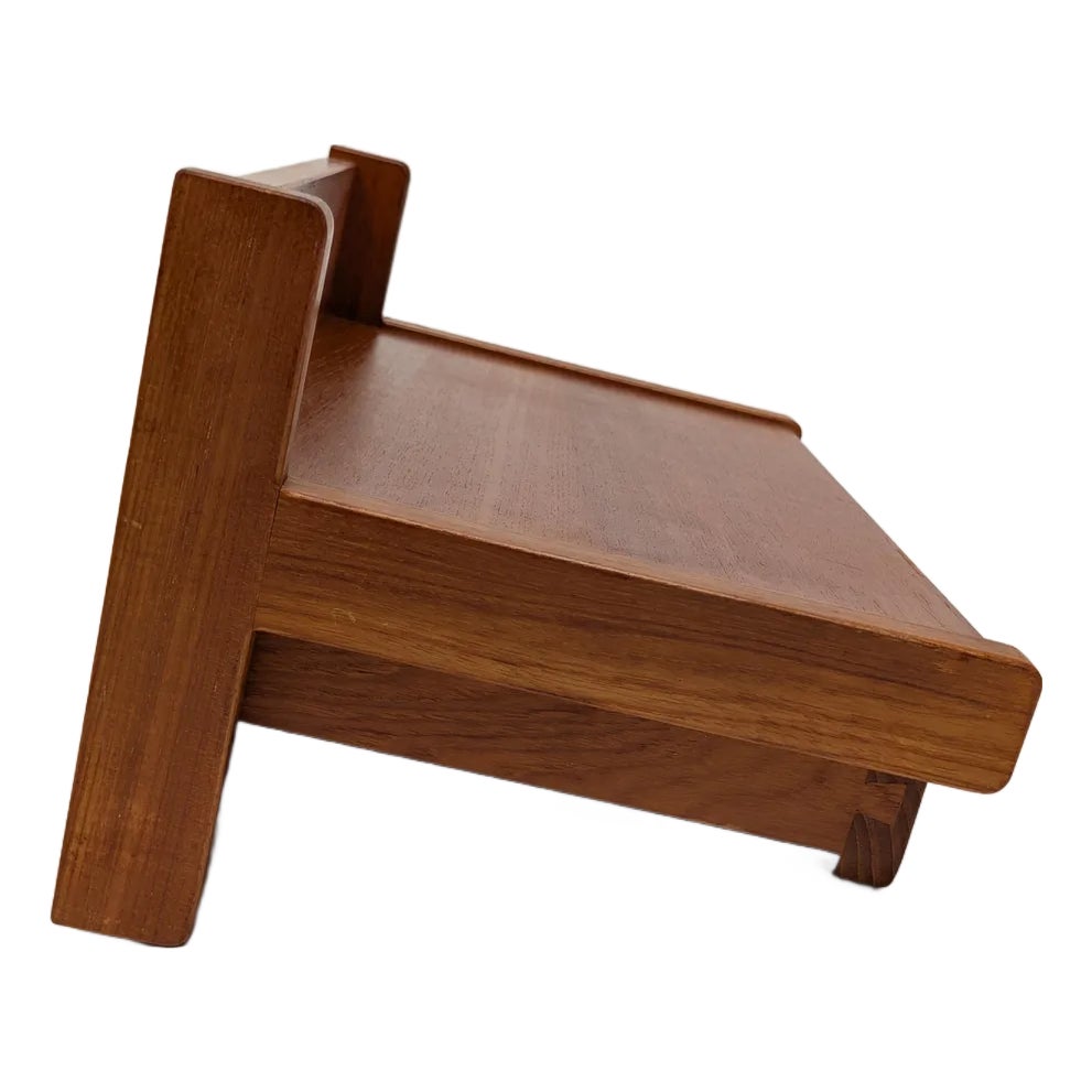 本棚・本収納 AKSEL KJERSGAARD Wall Shelf by Aksel Kjersgaard, 1960s Denmark Teak. | Chairish