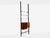 Mid-Century Modern Italian Modern, Floor to Ceiling Bookcase, Stained Wood, Glass, Italy, 1940s For Sale - Image 3 of 18