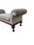 Vintage Oversized Window Bench Settee Alligator Print Paw Feet Attributed to Ralph Lauren For Sale - Image 12 of 18