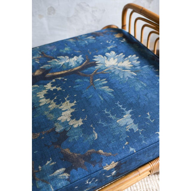 1960s Bamboo and Wicker Daybed, 1960s For Sale - Image 5 of 6