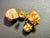 1950s 1950s Pair of Miriam Haskell Signed Simulated Faux Fossil Coral Art Glass Earrings For Sale - Image 5 of 5