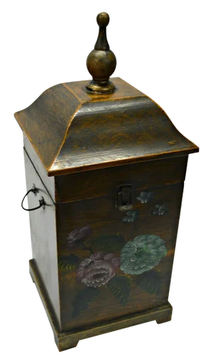 Pagoda Wooden Box for 4 Bottles