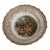 Antique German Pierced Edge Bowl With Deer For Sale