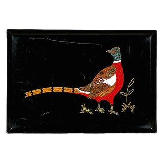 Couroc Pheasant Plastic Serving Tray