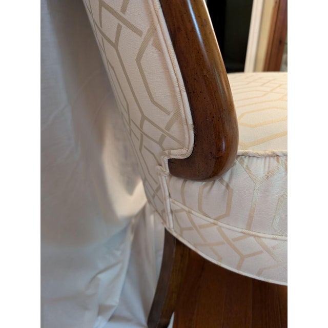 Mid 20th Century French Style Slipper Chair For Sale - Image 15 of 16