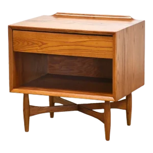 Heywood Wakefield Oak Nightstand