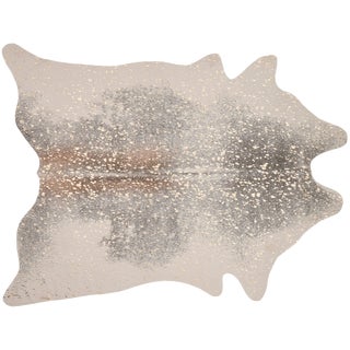 Loloi Rugs Bryce Rug, Pewter / Gold - 5'x6'6" For Sale