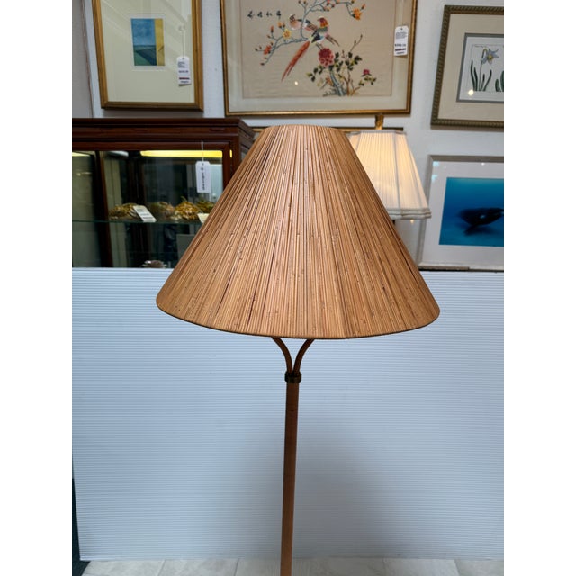 Design Plus Gallery presents Dayna Rattan Floor Lamp from Pottery Barn. This is a premium lighting fixture handcrafted...