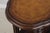 Leather Top Victorian Style Carved Mahogany Etagere Bookshelf For Sale - Image 10 of 15