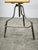 Industrial Height-Adjustable Swivel Workshop Chair, Former Czechoslovakia, 1940s For Sale - Image 13 of 16