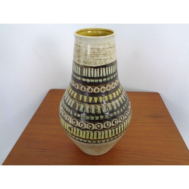 1970s Fat Lava Ceramic Vase from Jasba, 1970s For Sale - Image 5 of 14